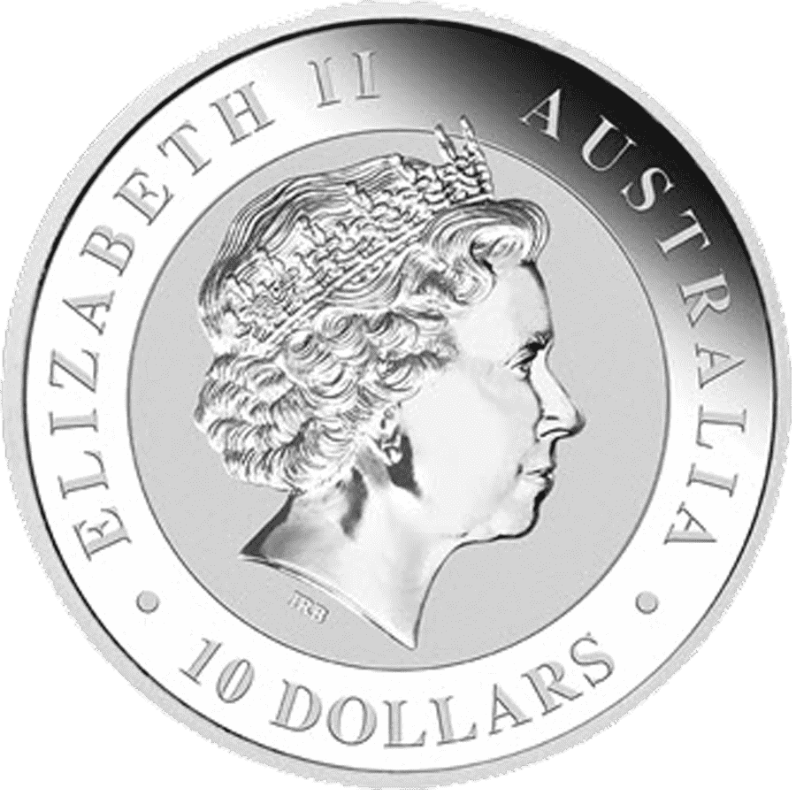 2018 Perth Mint Kookaburra 1oz Silver Bullion Coin in capsule