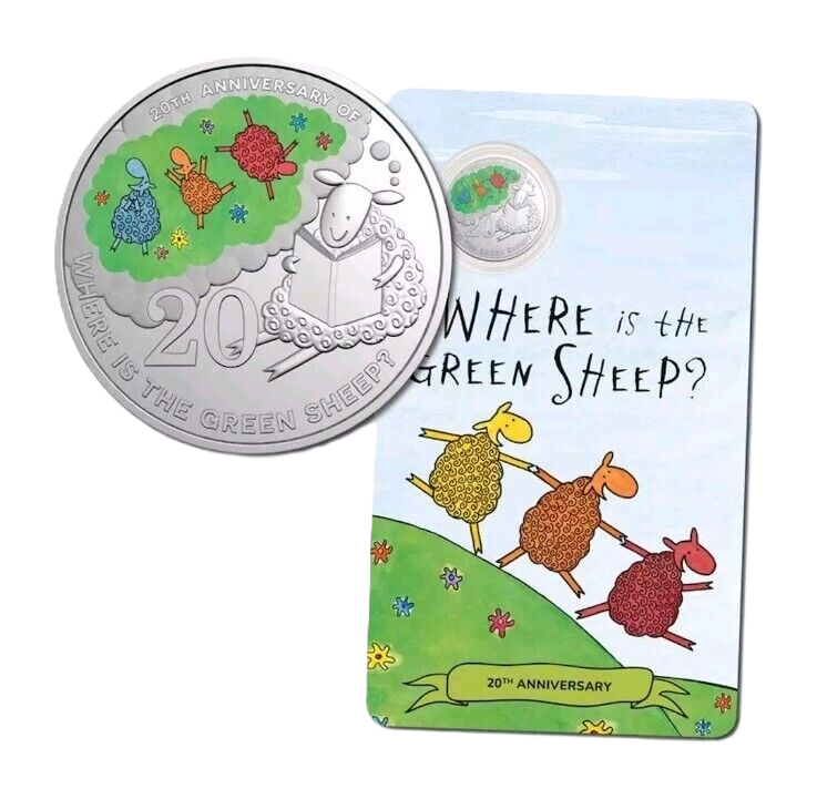 2024 RAM Where is the Green Sheep & 2023 Edward Emu 20c Coin Collection