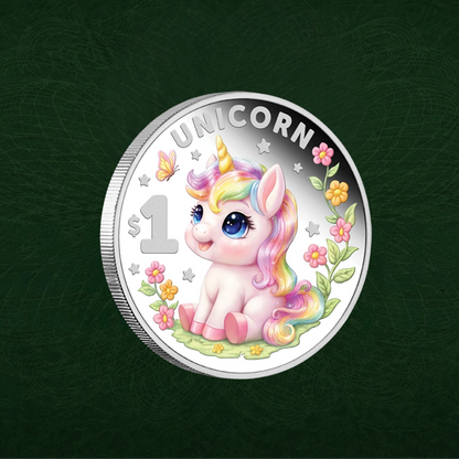 2026 Niue Baby Mythical Creatures Unicorn 1/2oz Silver Proof Coin