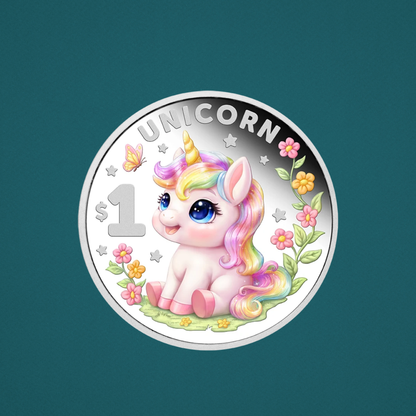 2026 Niue Baby Mythical Creatures Unicorn 1/2oz Silver Proof Coin