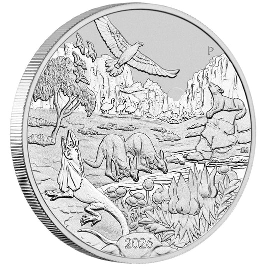 2026 Wonders of Australia Outback 1oz Silver Bullion Coin