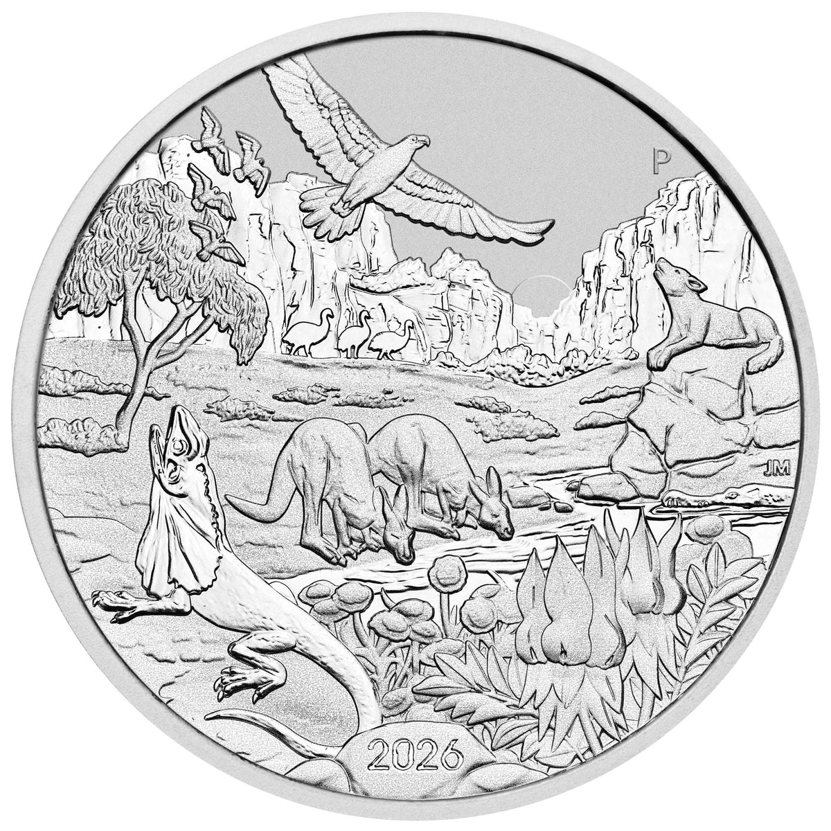 2026 Wonders of Australia Outback 1oz Silver Bullion Coin